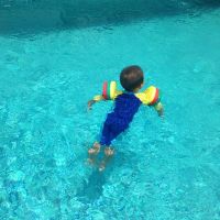 1pcs Foam Pool Float Swimming Discs Buoy Arm Bands Floating Sleeves Free Inflatable Board Kids Swimming Exercises Circles Rings