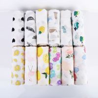 Newborn Infant Cotton Blanket Soft Muslin Baby Bedding Swaddling Swaddle Towel