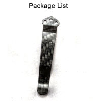 Sctrading888 Carbon Fiber Pocket Back Clip for Spyderco C81 Paramilitary 2 C223 C11 C10