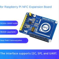 Waveshare NFC Expansion Board for Raspberry Pi PN532/RFID 13.56MHz Near Field Communication Module Access Control Card Reader