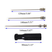 3ชุดวัว Trocar Trocars Deflation เข็มวัวแกะ Rumen เจาะเข็มไอเสีย Ruminant Cud Chewer เครื่องมือ Veterinary เครื่องมือ