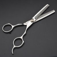 6 Inch Double Edged Hairdressing Scissors Hair Salon Stylist Barbers Thinning Shears Scissors Professional Hair Styling Tools