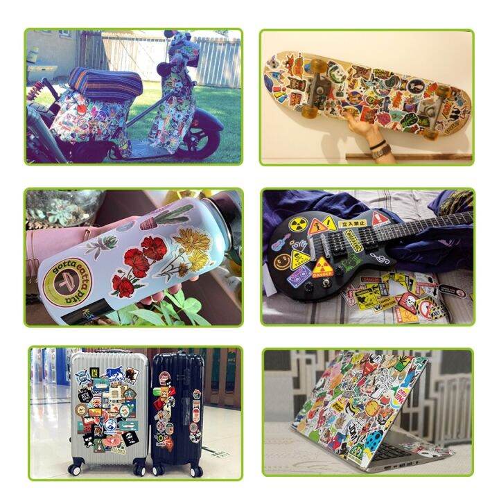 yf-10-52pcs-musical-instrument-music-cartoon-graffiti-stickers-refrigerator-luggage-kid-classic-sticker-decals