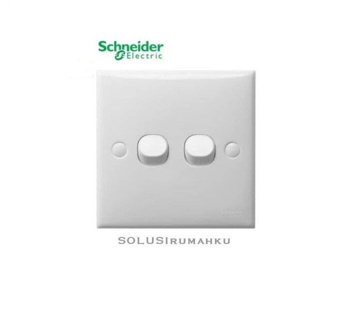 Schneider SAKLAR Inbow 2 Pin Clic CLIPSAL E32 Saklar Seri Double