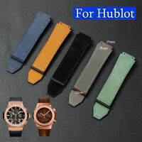 หนัง19 × 25มม. + สายซิลิโคนเหมาะสำหรับ Hublot BIG BANG CLASSIC FUSION