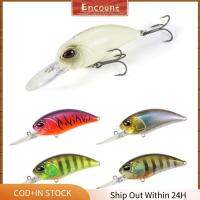 ENCOUNT เหยื่อแข็งปอปเปอร์แข็ง1ชิ้นตะขอตกปลาเหยื่อตกปลา Crankbaits Minnow 15.5ก./ 8.7ซม