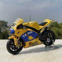 โมเดลรถมอเตอร์ไซค์ Sepeda Yamaha M1 NO 46, Koleksi Hadiah Anak,โมเดลมอเตอร์ไซด์ Olahraga Jalanan Logam Paddiecast 1/18