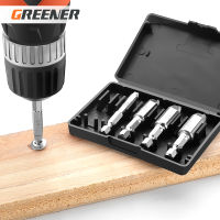 GREENER 5PC Break ไขควง Extractor ความเร็วเสียหายสกรูเจาะชุด Bit Take Out Bits Bolt Remover Extractor เครื่องมือรื้อถอน