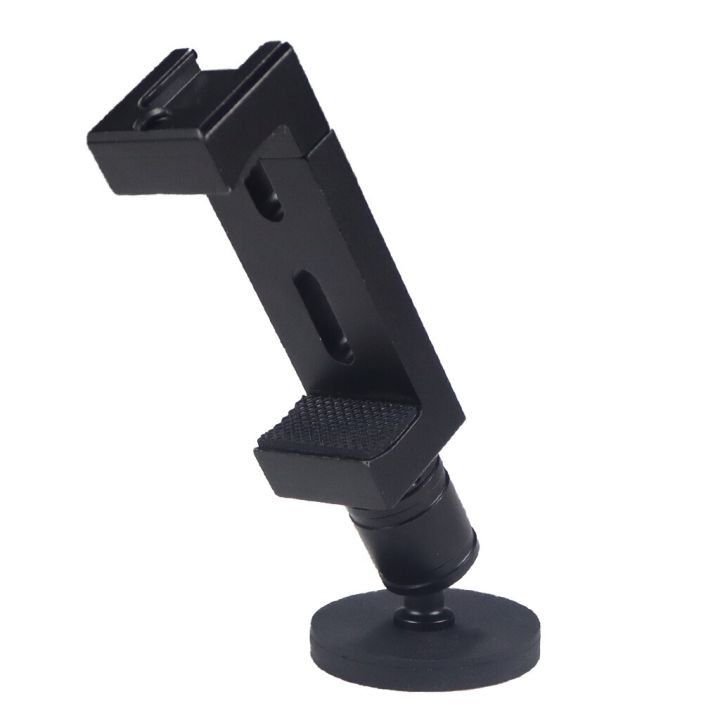 360-swivel-tripod-ballhead-d43mm-magnetic-base-1-4-hole-with-mobile-phone-bracket-for-insta360-one-r-action-camera-accessories