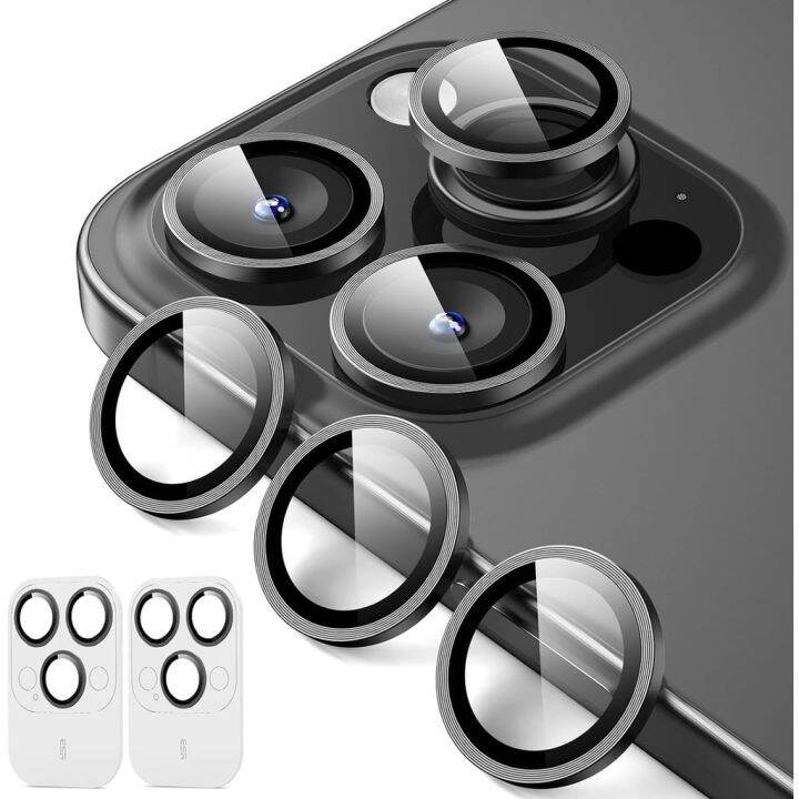 ESR Armorite Camera Lens Protector for iPhone 15 Pro Max/15 Pro/14 Pro