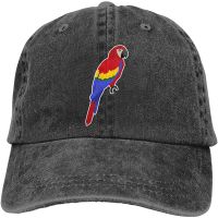 Womens Mens Adjustable Baseball Cap, Macaw Parrot Low-Profile Design Snapback Sun Hats