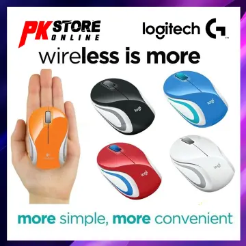 Logitech M187 Mini Wireless Mouse - Ultra Portable & Light