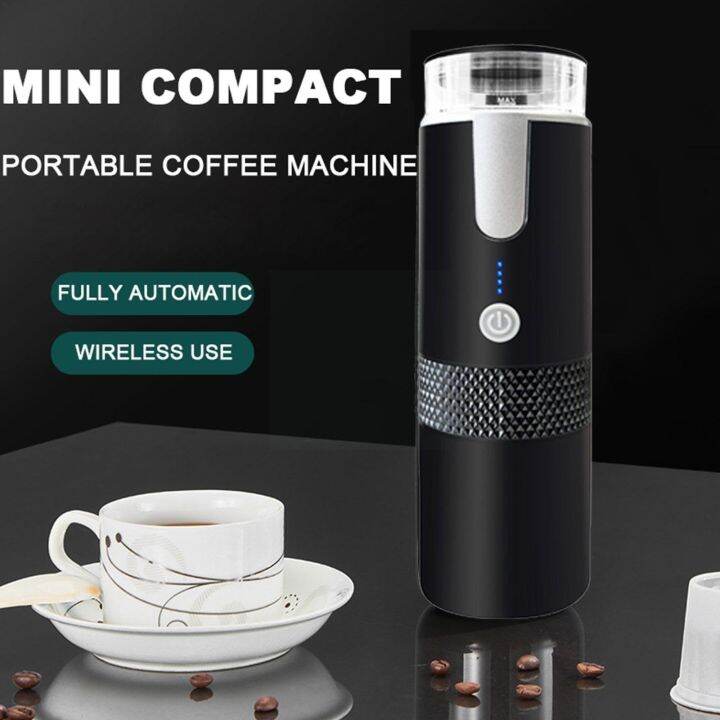 Portable Wireless Electric Coffee Machine Built in Fully Coffee Maker