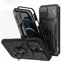 Case For iPhone 15 14 13 12 11 Pro Max Plus XR X 8 7 Plus SE Heavy Duty with Camera 360 Degree Rotate Kickstand Shockproof Cover