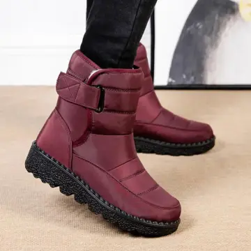 Boots Waterproof Winter Woman Best Price in Singapore Feb 2024