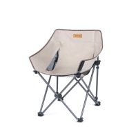 Outdoor 600D Oxford Stool Folding Deck Chair Armchair Fishing Chair BBQ Camping Recliner Support 90Kg