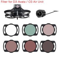 ดั้งเดิม! ชุดฟิลเตอร์อะลูมินัมอัลลอยสำหรับ DJI Avata FPV อุปกรณ์เสริมสำหรับตัวกรองโพลาไรซ์ ND8แก้วออปติคอลเลนส์กรองแสงสำหรับกล้อง/16/32/64 CPL