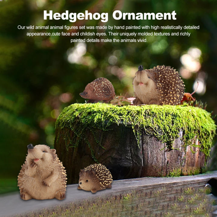 4pcs-set-educational-outdoor-animal-miniature-landscape-family-toys-realistic-gift-home-decor-for-kids-pvc-hedgehog-garden-ornament