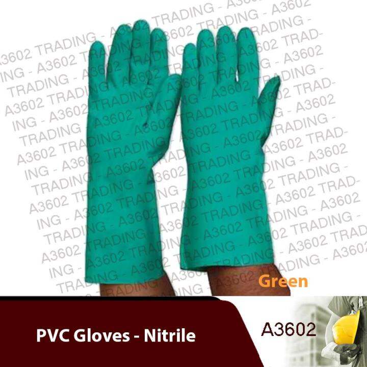 Work Gloves PVC Gloves Nitrile. Uses Construction, Transportation, Gardening, Fishery