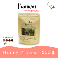 Honey Huai Wai ห้วยหวายฮันนี่โปรเสส (เมล็ดกาแฟคั่วอ่อน Single Origin) ;200g