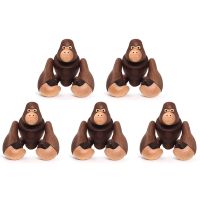 5X Wooden Crafts Gorilla Creative Home Furnishing Decorations Can Hang King Kong Gifts Wooden Decorations