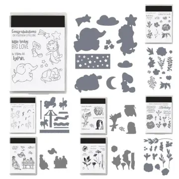 Clear Silicone Stamps Small Clear Stamps For Crafting Small Flower
