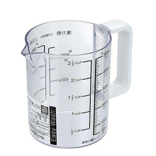 Easy Wash Dishwashersafe heatresistant measuring cup 500ml [Made in
