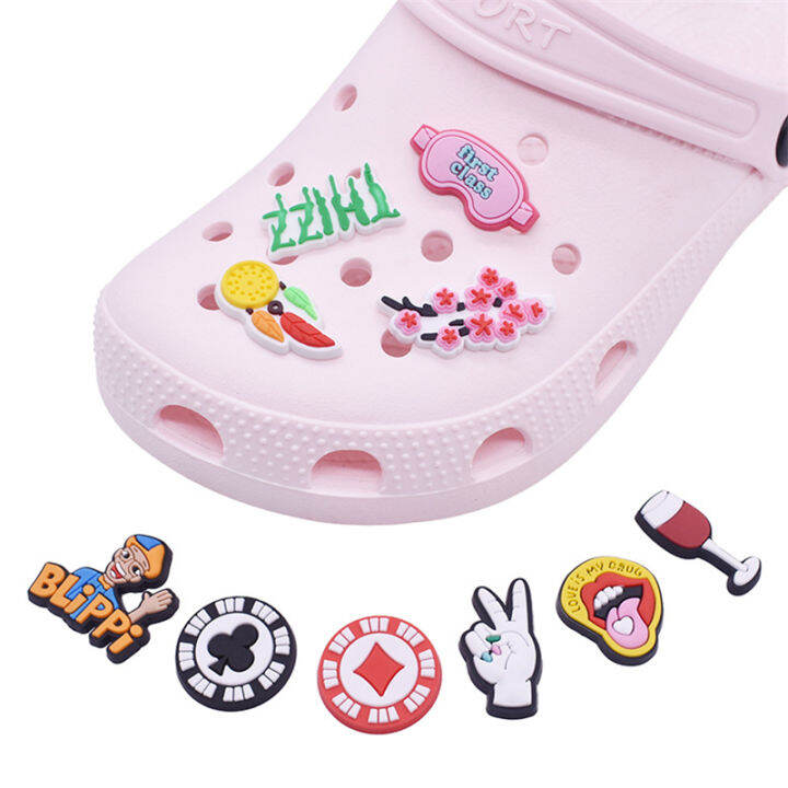 Charm Giày Lỗ Cho Crocs Jibbitz Khóa Giày Trang Trí Phù Hợp Cho Nam Và Nữ |  