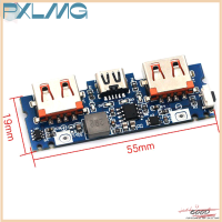 Follow Get More【PXLMG】 บอร์ดชาร์จแบตเตอรี่ลิเธียมไฟ LED USB คู่5V 2.4A Micro Type-C USB โมดูลชาร์จ18650สำหรับโทรศัพท์มือถือ