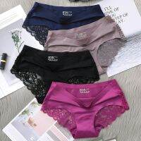 【hot】♂◙✤  Panties Seamless Silk Briefs Intimates Cotton DULASI 3 pcs set