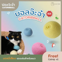 KAFBO Catdribball บอลจ๊ะจ๋า -ของเล่นสำหรับแมว ลูกบอลสำหรับแมว ลูกบอกมีเสียง ของเล่นแมว