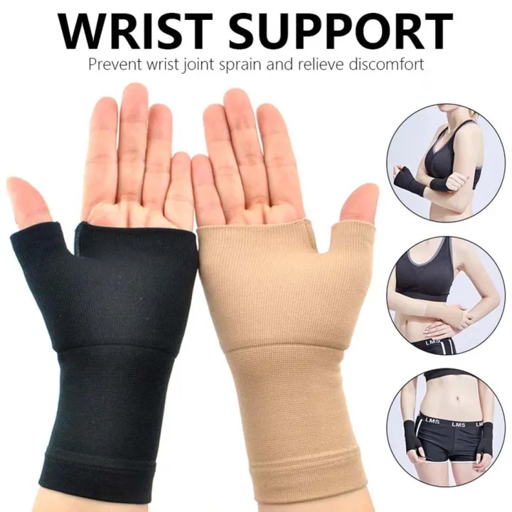 SWALLOWED 1PC Tenosynovitis Brace Strap Weightlifting Support Strap Sport Safety Accessories Carpal Protector Wrist Wraps Bandages Wraps Training Hand Bands Arthritis Gloves Wrist Support Thumb Band B