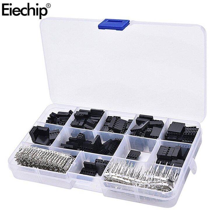 620pcs Dupont Connector 2.54mm Dupont Cable Jumper Wire Pin Header ...