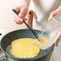 ☁ 1pc Egg Whisk Plastic Mini Multifunctional Egg Beater Kitchen Utensil With Teaspoon Egg Tools Accessories 2 Colors