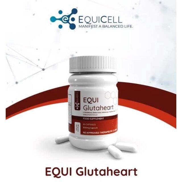 Equi GlutaHeart with LGlutathione, Amino Acids, Nattokinase 800mg x