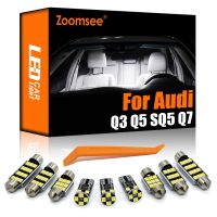 Zoomsee Top Quality For Audi Q3 Q5 SQ5 Q7 Vehicle Canbus LED Interior Dome Map Light Door Courtesy Trunk Bulb Kit Accessories