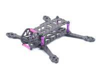 Skystars เต่า Dual Split Mini 3นิ้ว145มม. ฐานล้อ3มม. แขนคาร์บอนไฟเบอร์ FPV Racing Frame Kit