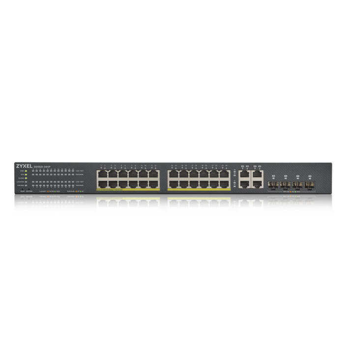 zyxel-gs1920-24hpv2-24-port-gbe-smart-managed-poe-switch-สวิตซ์-ของแท้-ประกันศูนย์-3ปี