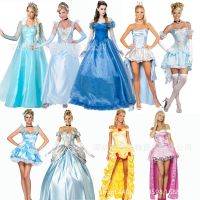 [COD] COSplay costume dress Cinderella masquerade show evening