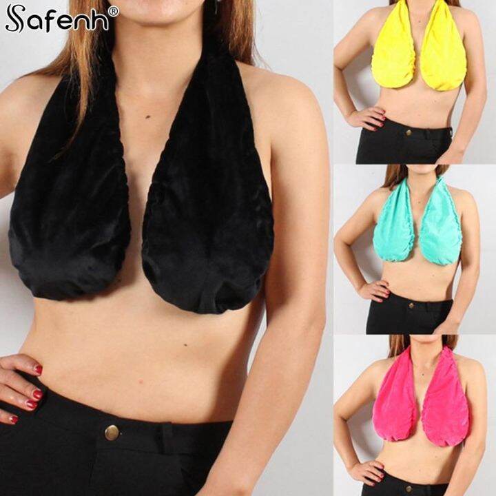 ใหม่-1pcs-ผ้าเช็ดตัว-bra-ผ้าเช็ดตัวแขวนคอห่อ-bra-หน้าอกใหญ่แขวนคอผ้าเช็ดตัว-bra-bralette-top-bandeau-top-tops