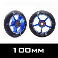 110mm 100mm 120mm Scooter Wheels Aluminium Alloy Steel Wheel Hub High Elasticity and Precision speed skating wheel 88A 2 pcslot