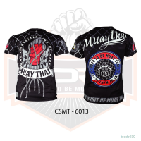 New！2023！C6013 T-shirt anak [UNK] Natural Thai Boxing [UNK] Gaya olahraga polyester lapar leher T-shirt, cocok untuk anak-anak dari semua jenis [UNK] Sublimasi High quality products （Freeprinting of names）