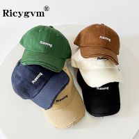 ✸✾✕ Fashion Letter Children Baseball Hat Solid Color Cotton Kids Peaked Cap Boy Girl Outdoor Long Brim Sun Visors Baby Bonnet 아기모자