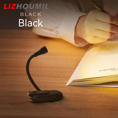 LIZHOUMIL 3W คลิป Led โคมไฟ Usb ชาร์จได้โคมไฟตั้งโต๊ะ3สีไฟ Led หรี่ได้นักเรียนไฟอ่านหนังสือไฟกลางคืน