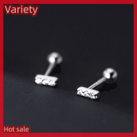 Variety ✨Hot Sale✨ ต่างหูแบบเรียบง่าย1คู่สำหรับผู้หญิงหูเล็บกระดูกอ่อนต่างหูเกลียวสตั๊ดเครื่องประดับร่างกายของขวัญเครื่องประดับ