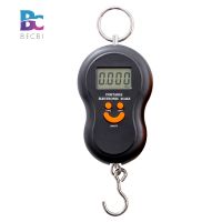 BECBI 50kg x 10g Electronic Hand Scale For Fishing Weight Luggage Scale Digital Travel Hanging Hook Scale