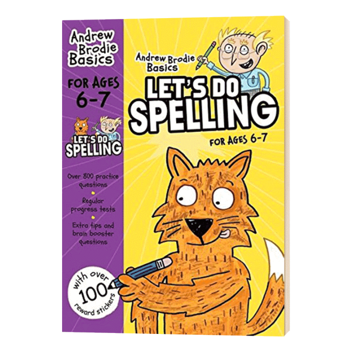 english-spelling-workbook-for-the-second-grade-of-british-primary-school-lets-do-spelling-full-color-english-version-for-children-aged-6-7-years-old-andrew-brodie