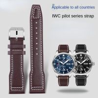 ✅โปรโมชั่น✅สำหรับ Iwc Pilots Little Prince Watch Iw327004/Iw377714 Mark16/17/18โปรตุเกสสายหนัง20 21มม. สำหรับผู้ชาย