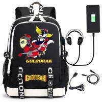 ✴¤❏ goldorak backpack USB canvas student bag 2021 new ladies couple backpack ladies Korean version with large capacity