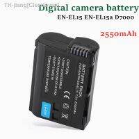 Digital camera battery 2550mAh EN-EL15 EN-EL15a Battery for Nikon D7000 D7100 D7200 D850 D750 D7500 D810 D500 D800 D610EN-EL15b new brend Clearlovey